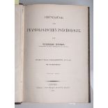 Wundt, Wilhelm, "Grundzüge der physiologischen Psychologie", Band 1