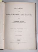 Wundt, Wilhelm, "Grundzüge der physiologischen Psychologie", Band 1