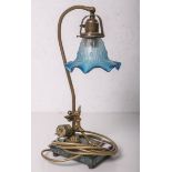 Tischlampe (wohl um 1910), elektr.