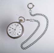 Taschenuhr 800 Silber (wohl um 1900)