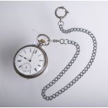 Taschenuhr 800 Silber (wohl um 1900)