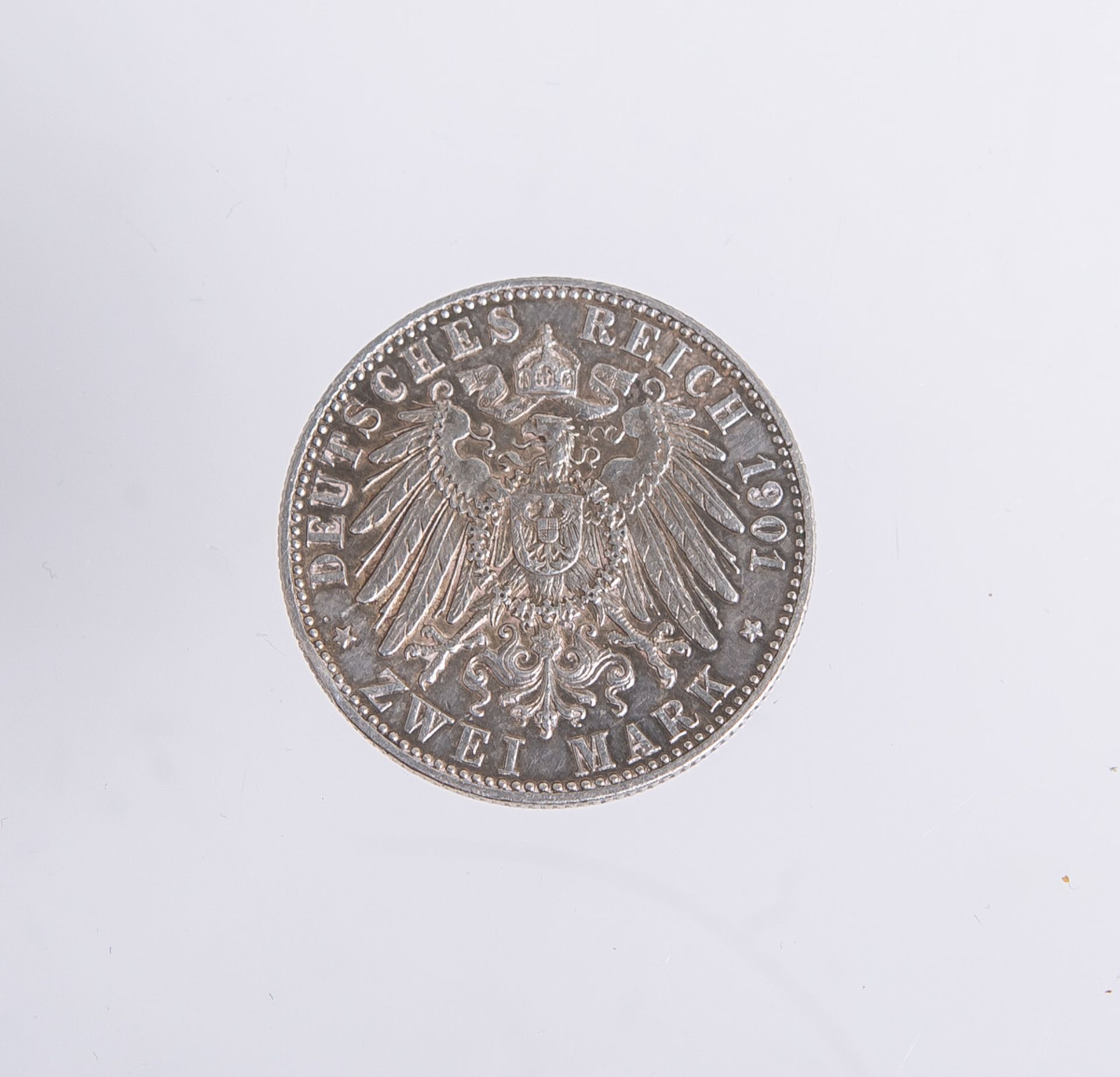 2 Mark-Münze, "Herrscherpaar"