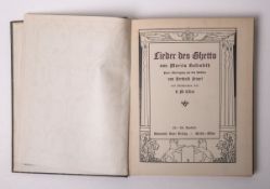 Rosenfeld, Morris nach Feiwel, Berthold, "Lieder des Ghetto"