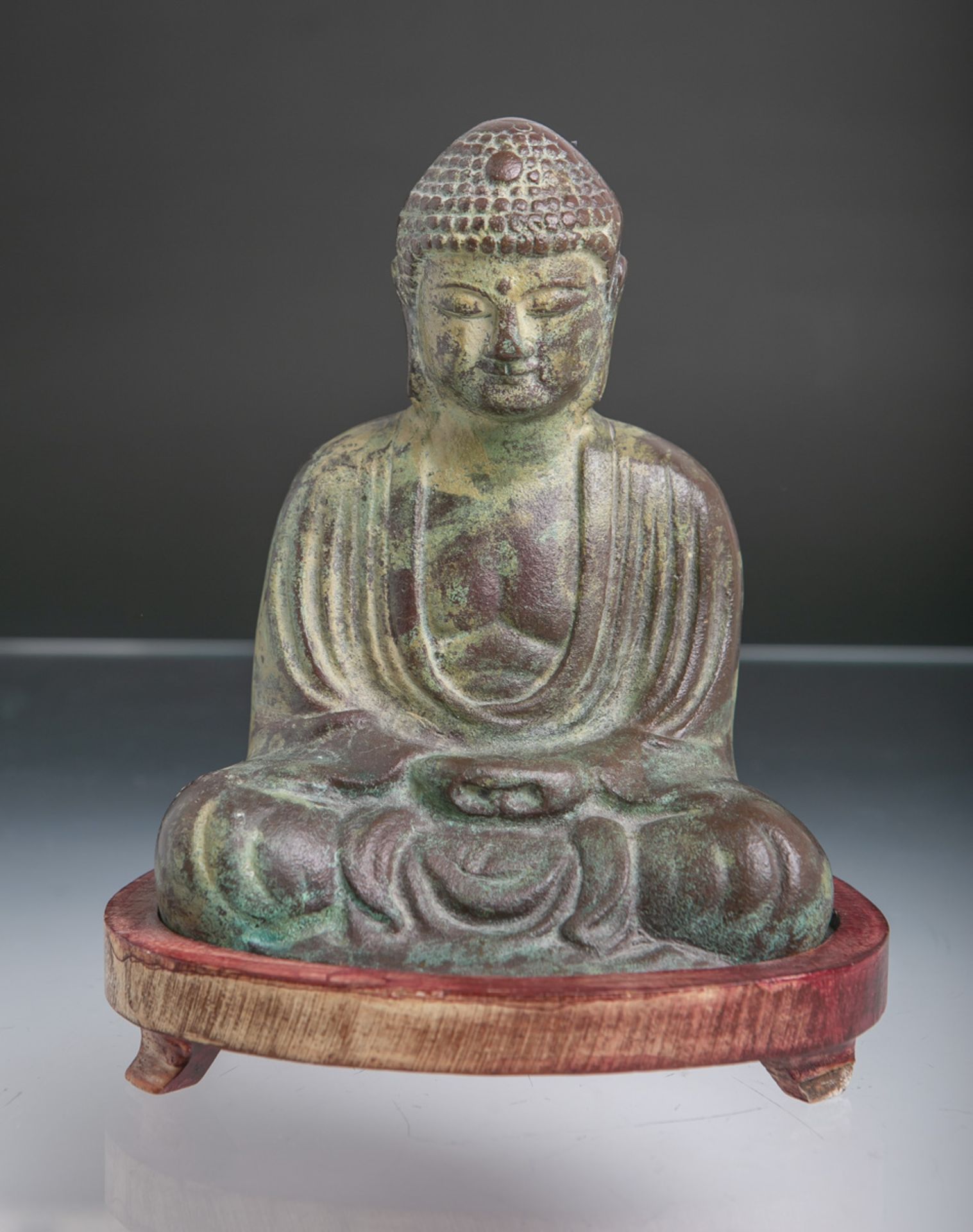 Buddha-Figur "Dhyana Mudra" (Thailand, wohl Anfang 20. Jh.)