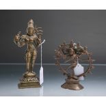 2 Figuren (wohl Tibet, Alter unbekannt)