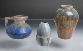 Konvolut von 3 Keramikgefäßen