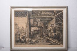 Hendricx, Gillis (1640 - 1677), Arbeiten im Stall