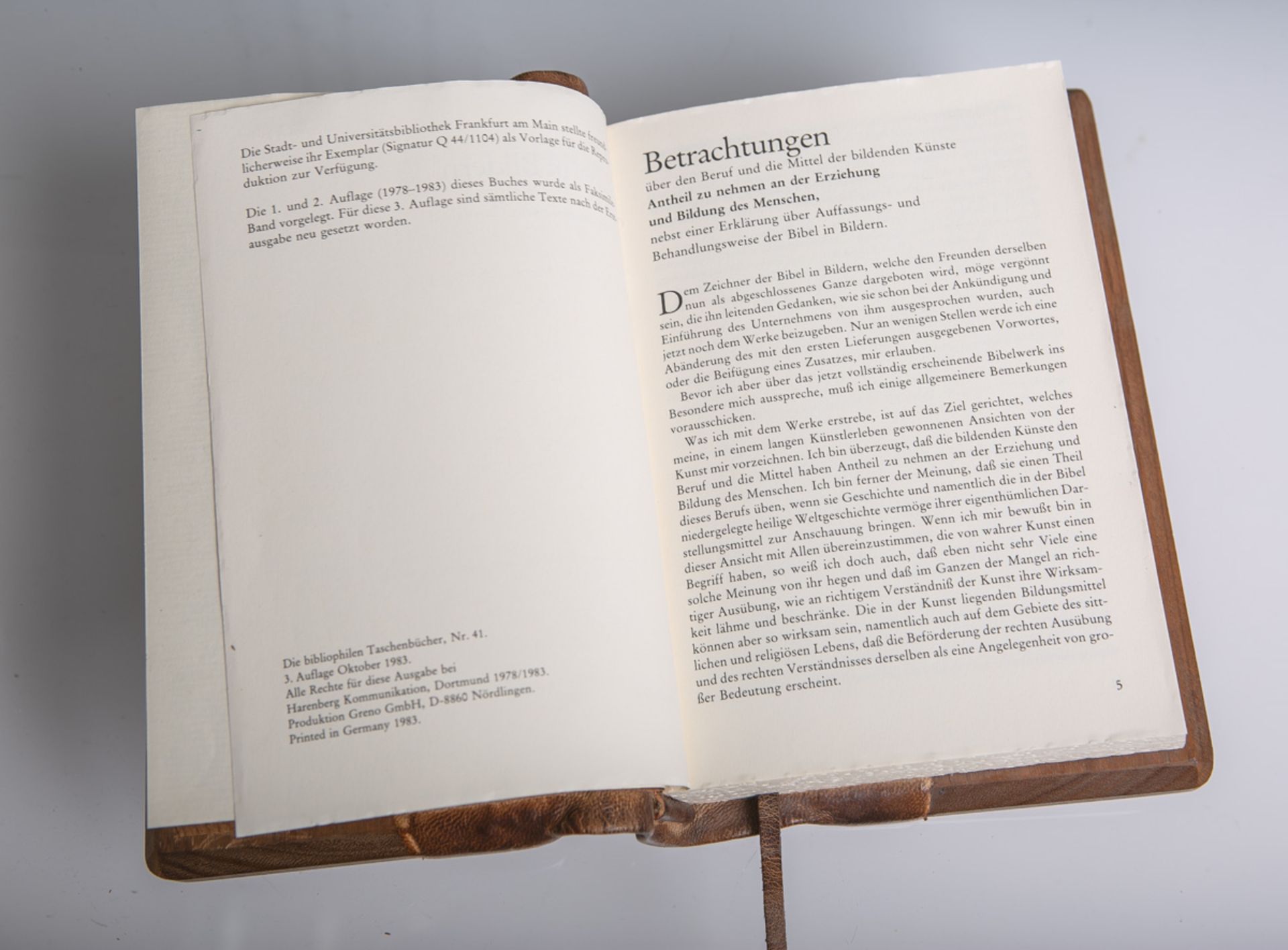 von Carolsfeld, Julius Schnorr, "Die Bibel in Bildern, Edition arte medici" - Image 2 of 2