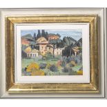 Krause-Oehme, Ursula (geb. 1932), "Florentinische Villa, 1992"