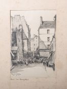 Thurn, Hanns (1889 - 1963) "Paris, Rue ..."