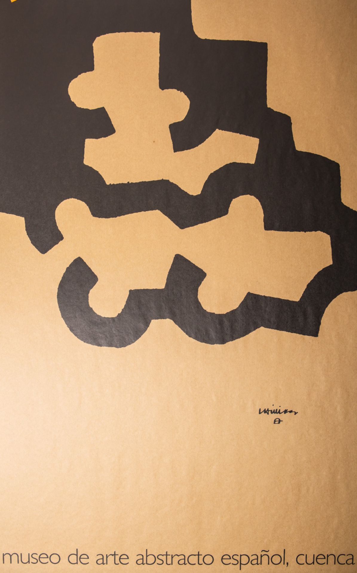 Eduardo Chillida (1924 - 2002), Ausstellungsplakat "Composición I"