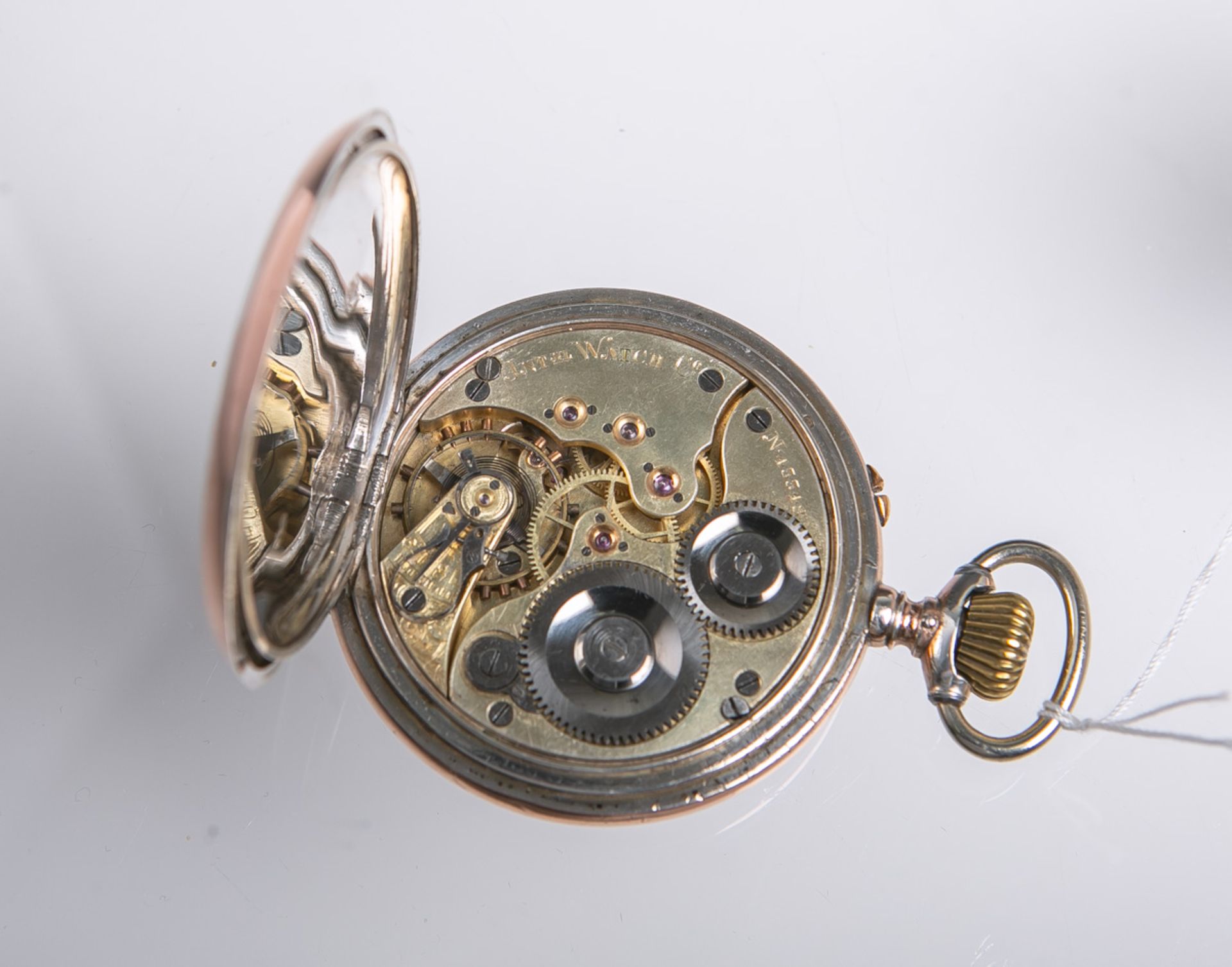 Herrentaschenuhr "JWC Schaffhausen" 800 Silber - Image 5 of 10