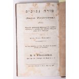 Rabbi Maimonides, Moses, "Doctor Perplexorum, oder: Theologisch-philosophische Erörtungen