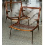 Set aus 2 Boomerang Chairs, Modell fd - 134