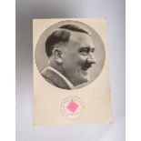 Postkarte , "Männer der Zeit" Nr. 91, Der Führer Adolf Hitler