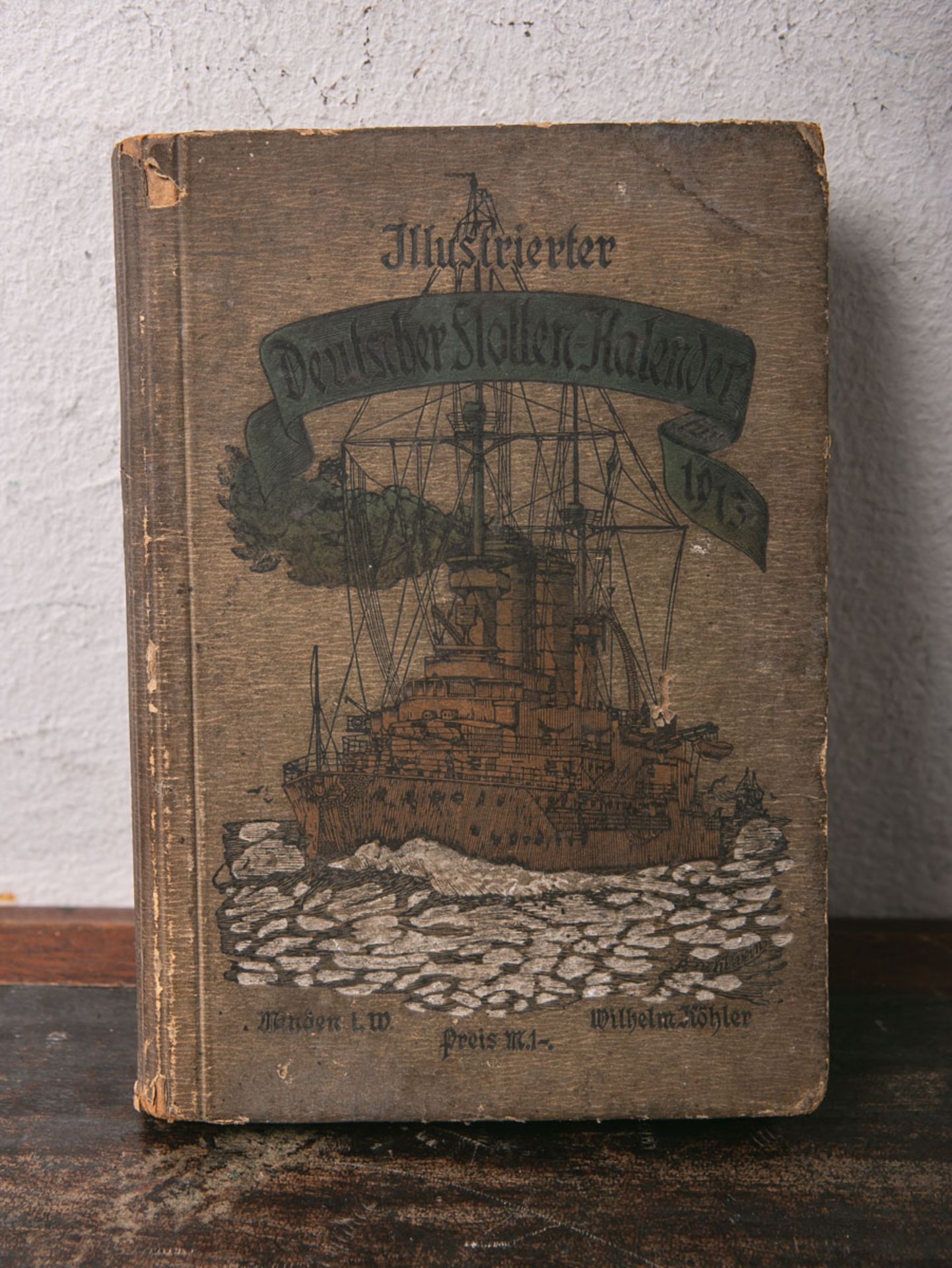 Illustrierter Deutscher Flotten-Kalender für 1913 - 13. Jahrgang - Image 2 of 2