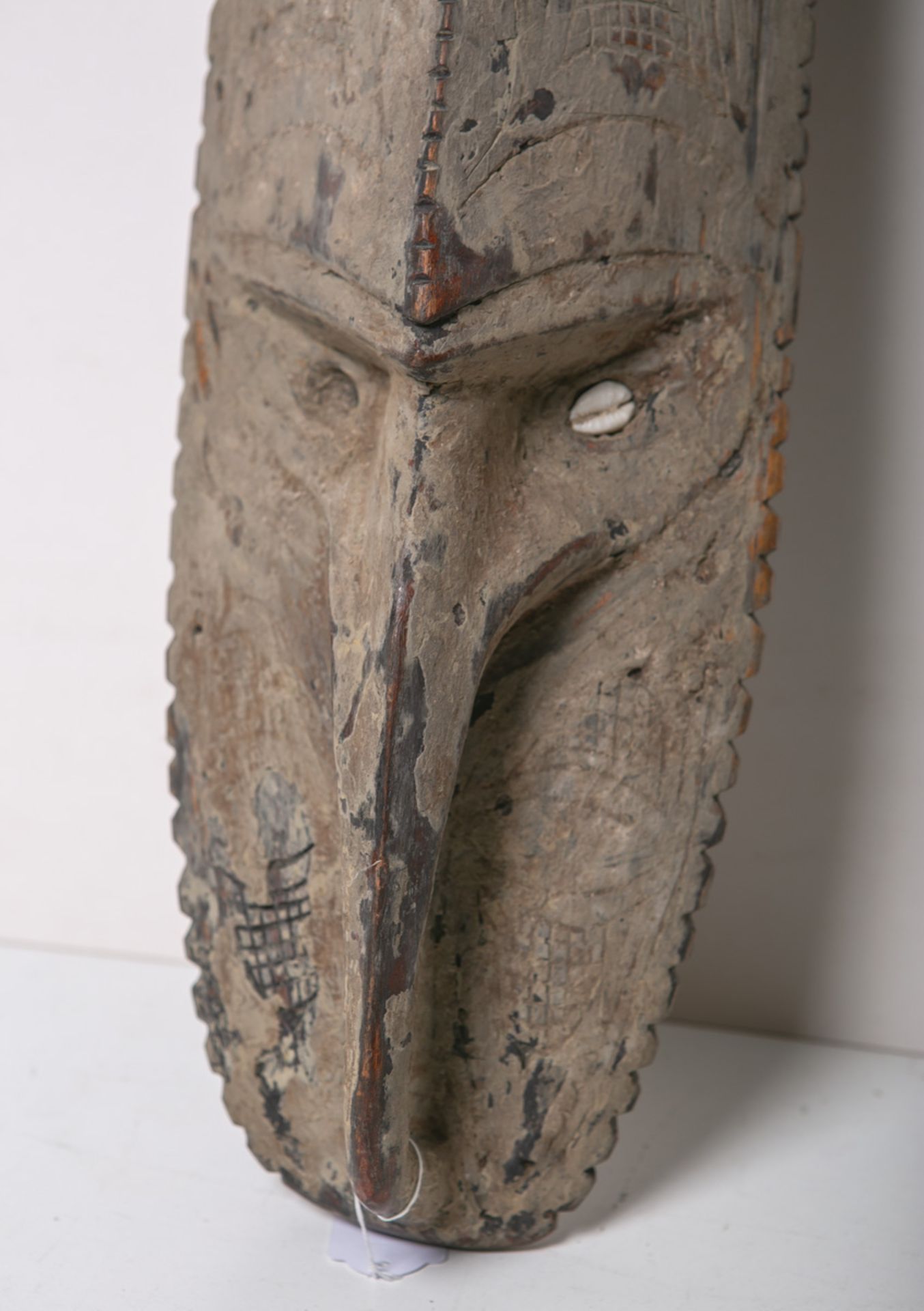 Maske (Ozeanien, Papua Neu-Guinea) - Image 3 of 8