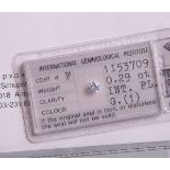 Einzeldiamant 0.29 ct/LC/G