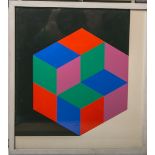 Vasarely, Victor (1906 - 1997) "Kristall" (1966)