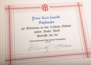 Album "Neusser Werke. 1909 - 1934. 25 Jahre. Neuss am Rhein"