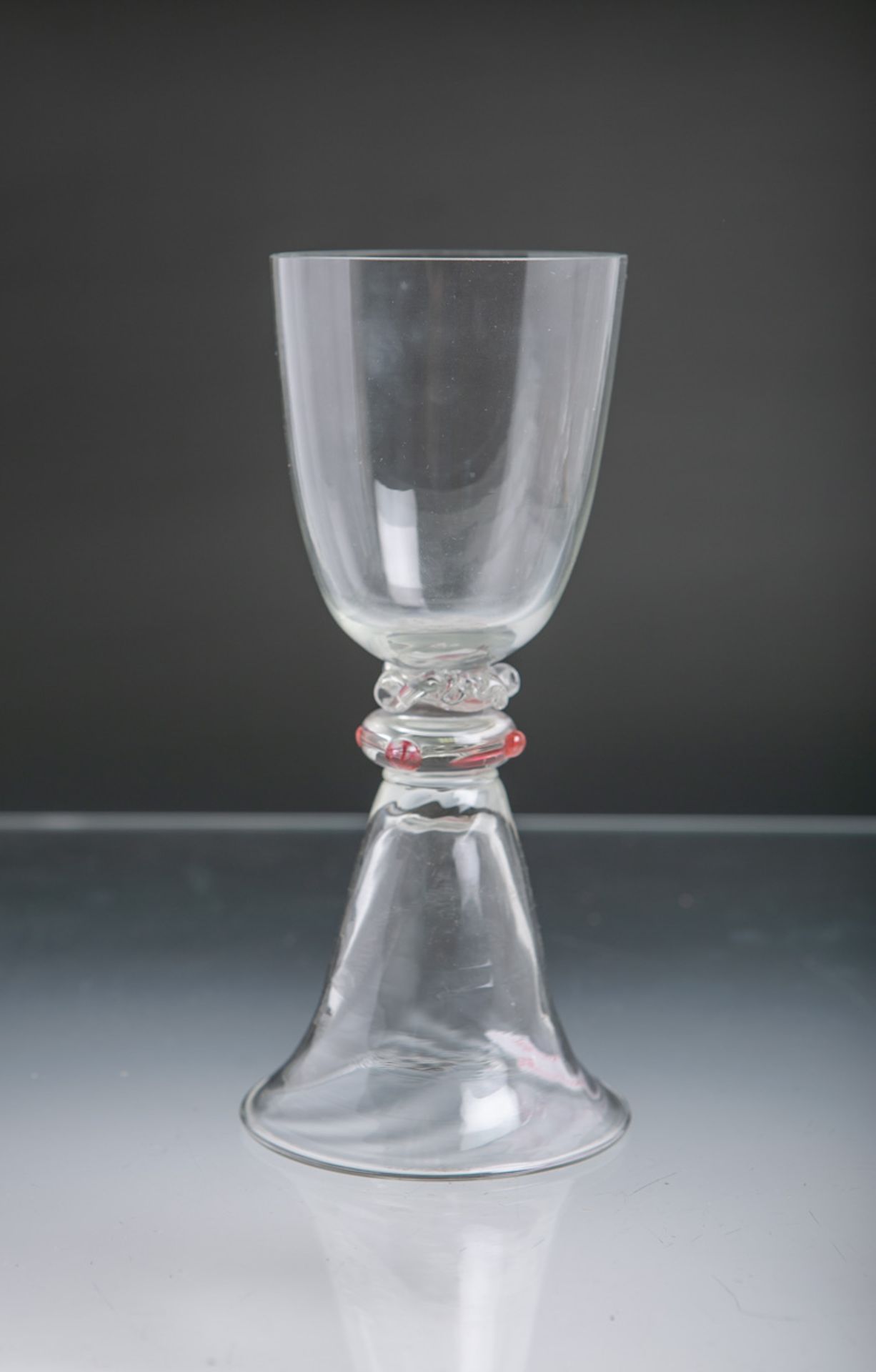 Kelchglas (wohl 20. Jh.), - Bild 2 aus 2