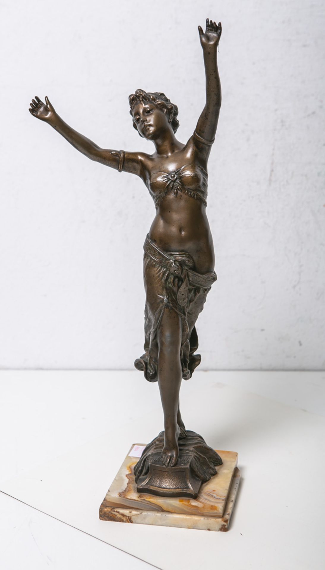 Unbekannter Künstler (Jugendstil, um 1900), Figur einer orientalischen Tänzerin - Bild 2 aus 2