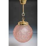 Kugelförmige Deckenlampe (1920er Jahre)