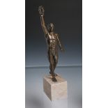 Unbekannter Künstler (wohl 1920/30er Jahre), Figur eines Anthleten m. Siegerkranz
