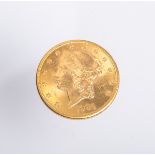 20 Dollar-Münze "Liberty Head" 900 Gold (USA, 1904 S)