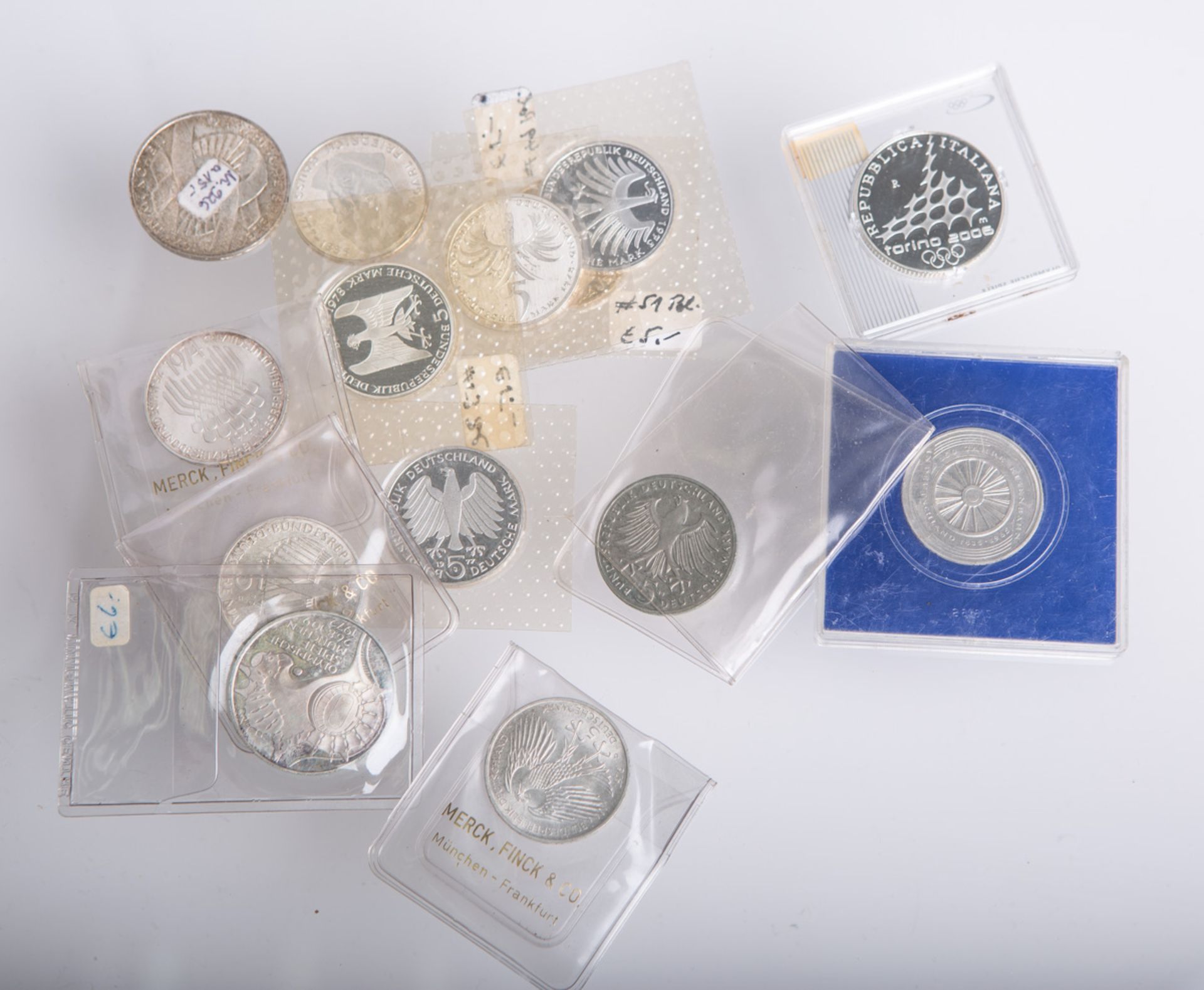 Konvolut von 14 BRD-Sondermünzen (1970/80/00er Jahre) - Image 2 of 2
