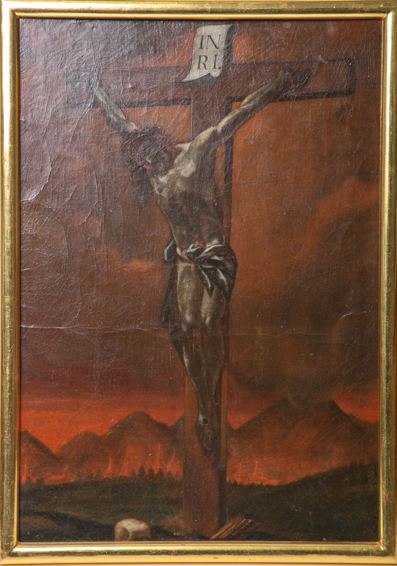 Unbekannter Künstler, Kreuzigung Christi (19. Jh.)