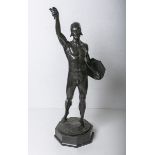 Iffland, Franz (1862 - 1935), Bronzefigur des Perseus