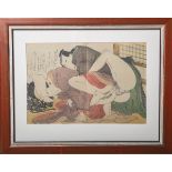 Utamaro, Kitagawa (1750 - 1806), "Erotik Nr .3"