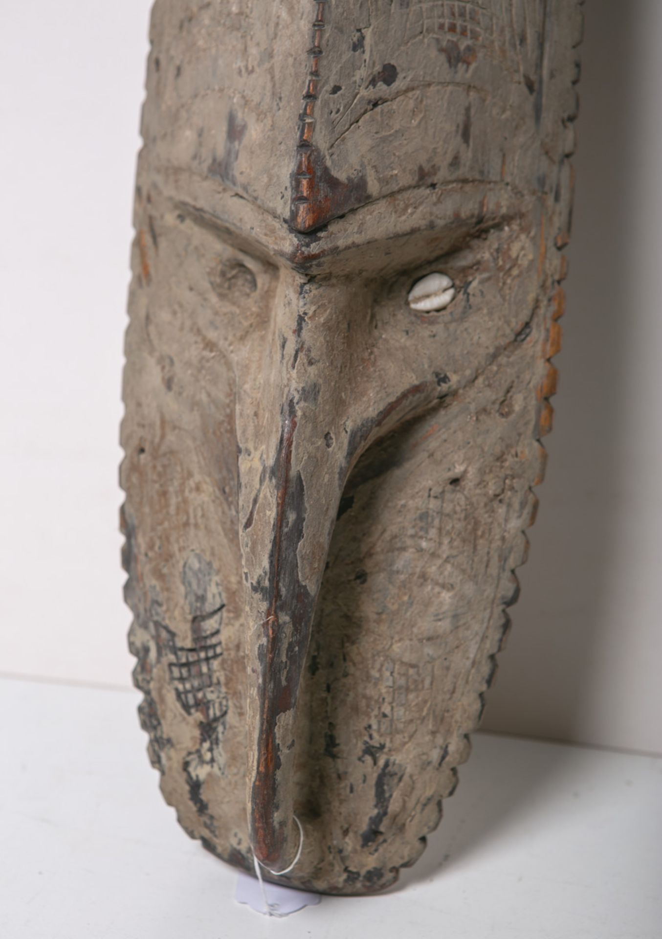 Maske (Ozeanien, Papua Neu-Guinea) - Image 4 of 8