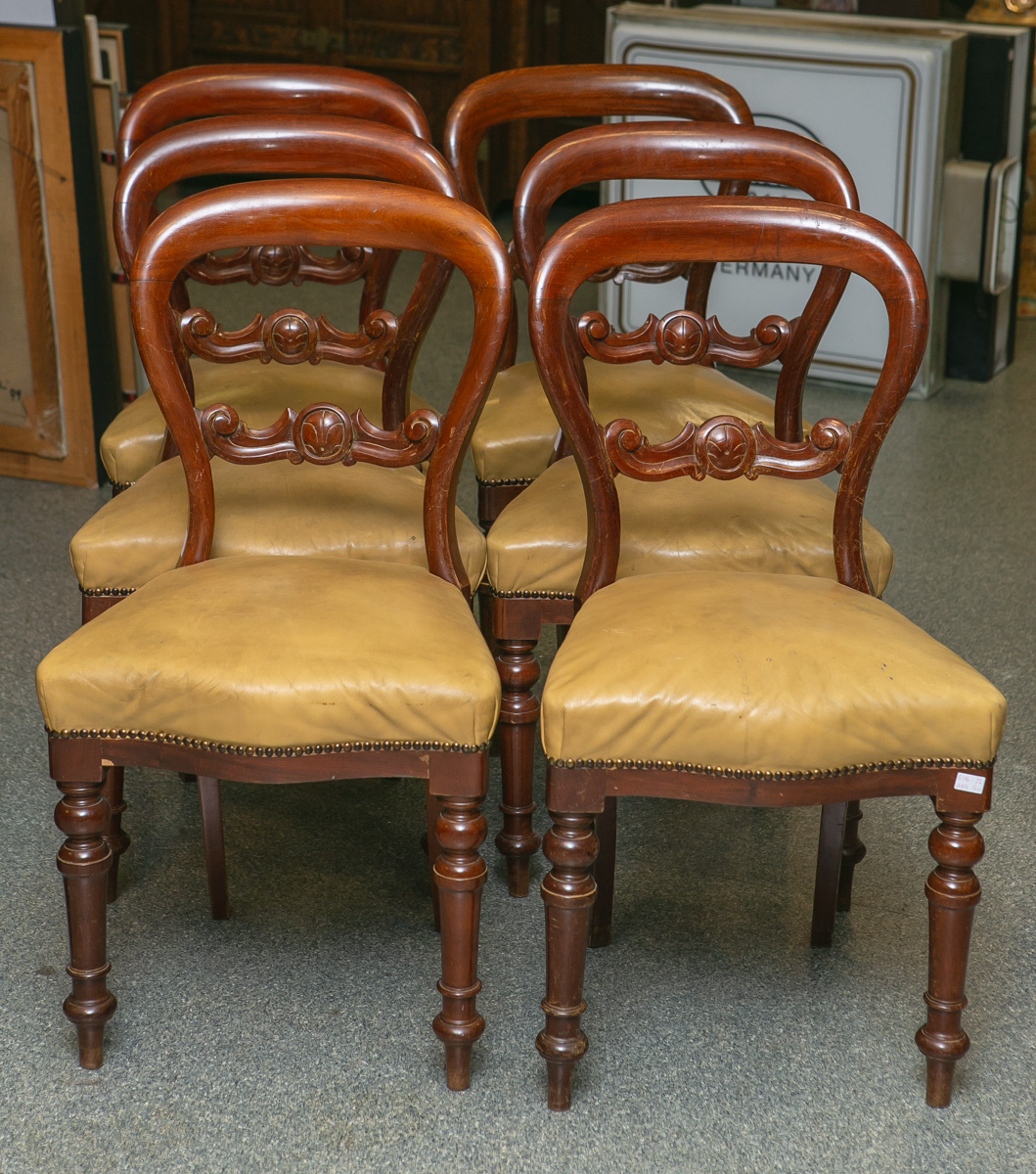 Set aus 6 Stühlen (um 1860/70) - Image 2 of 2