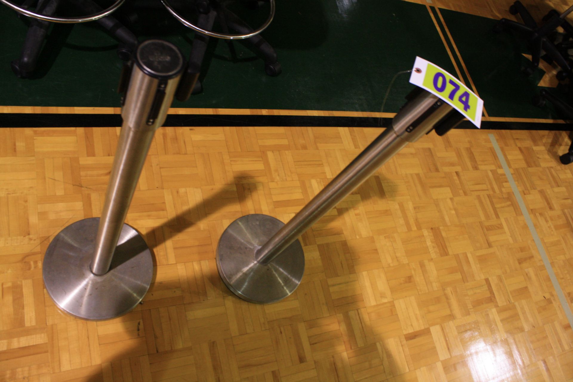 Crowd Control Stanchion - Chrome