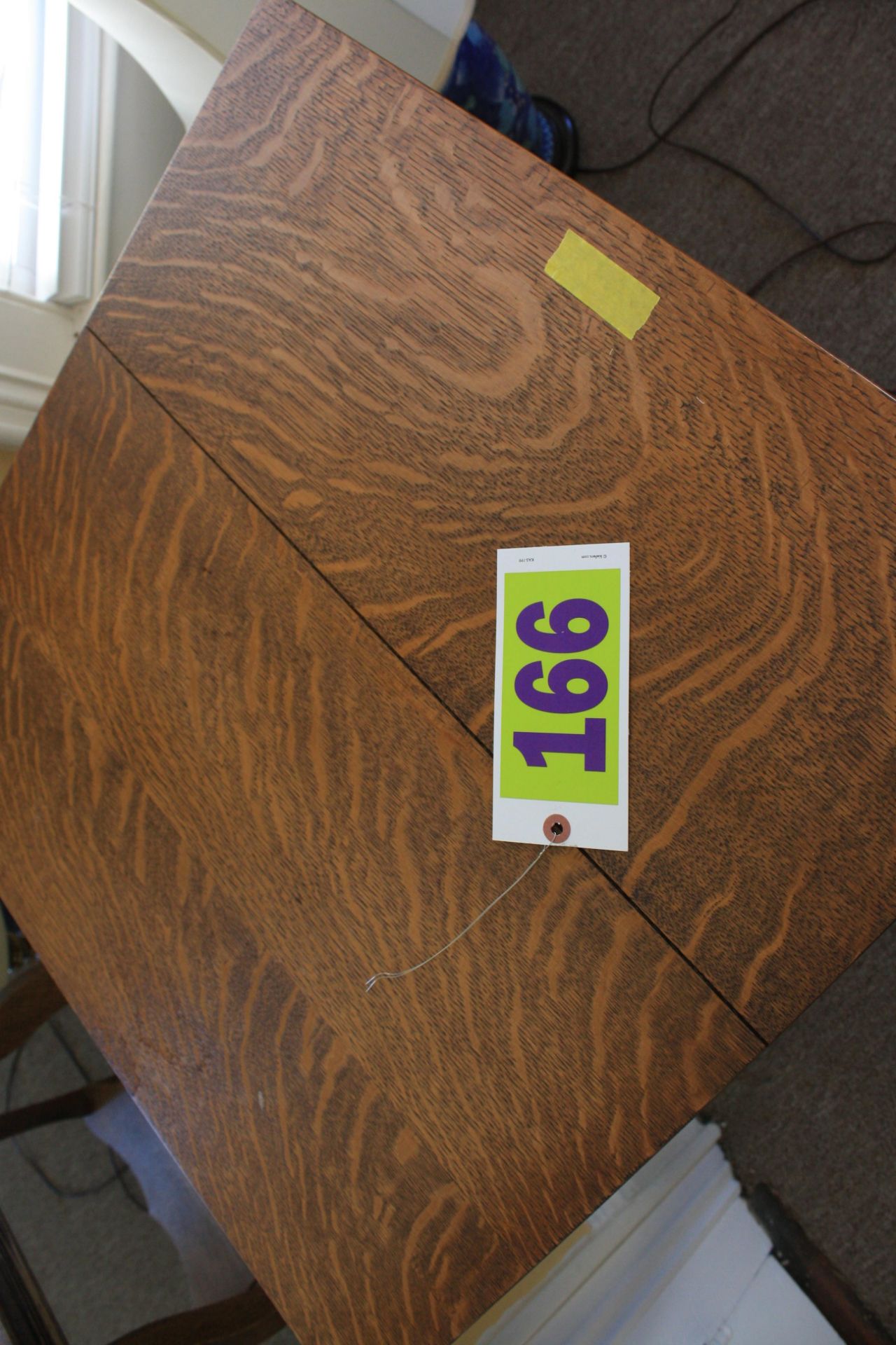 Oak Side Table 24x24x30 - Image 2 of 2