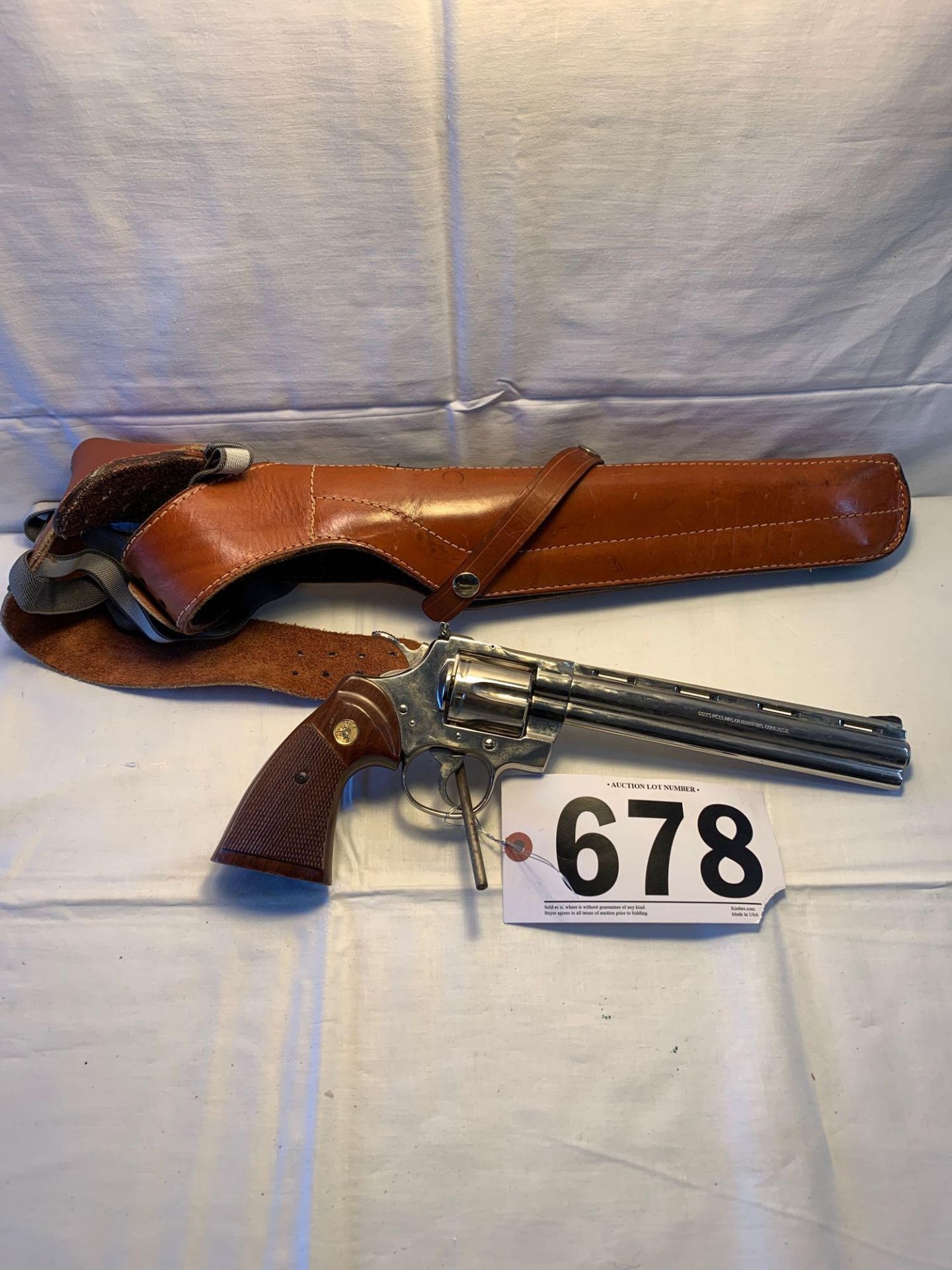 Colt's Pt. F.A. Mfg Co. Python 0.357 Magnum CTG*, - Image 2 of 2