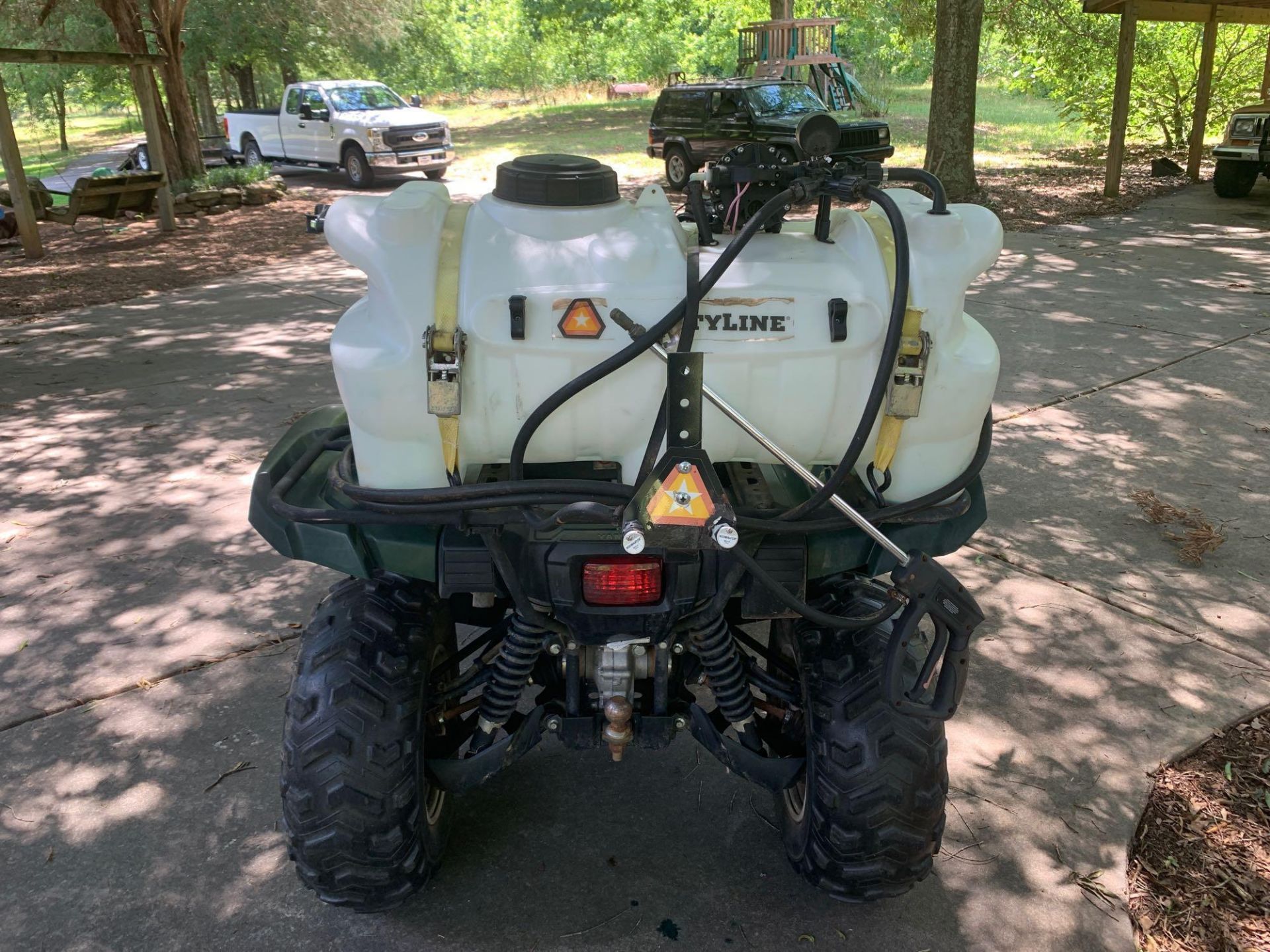 Yamaha Grizzly 4x4 700F1 Power Steering, 870 Hours - Image 4 of 5