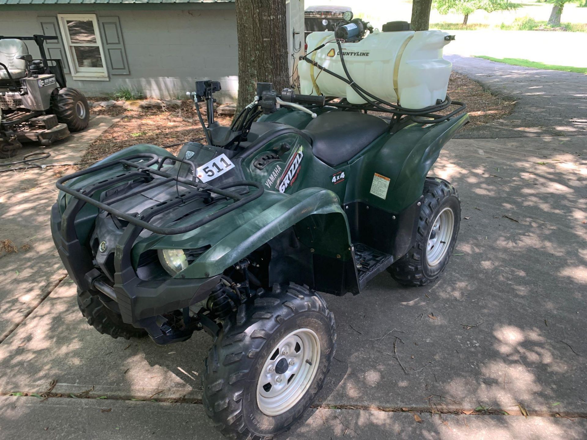 Yamaha Grizzly 4x4 700F1 Power Steering, 870 Hours