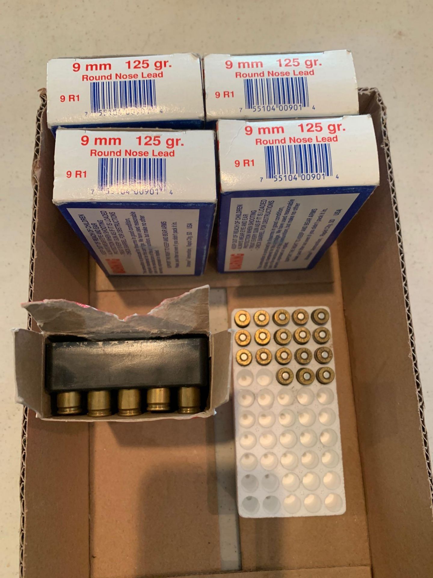 9mm Ultra Maxx Brass Case, Approx 268 Rds