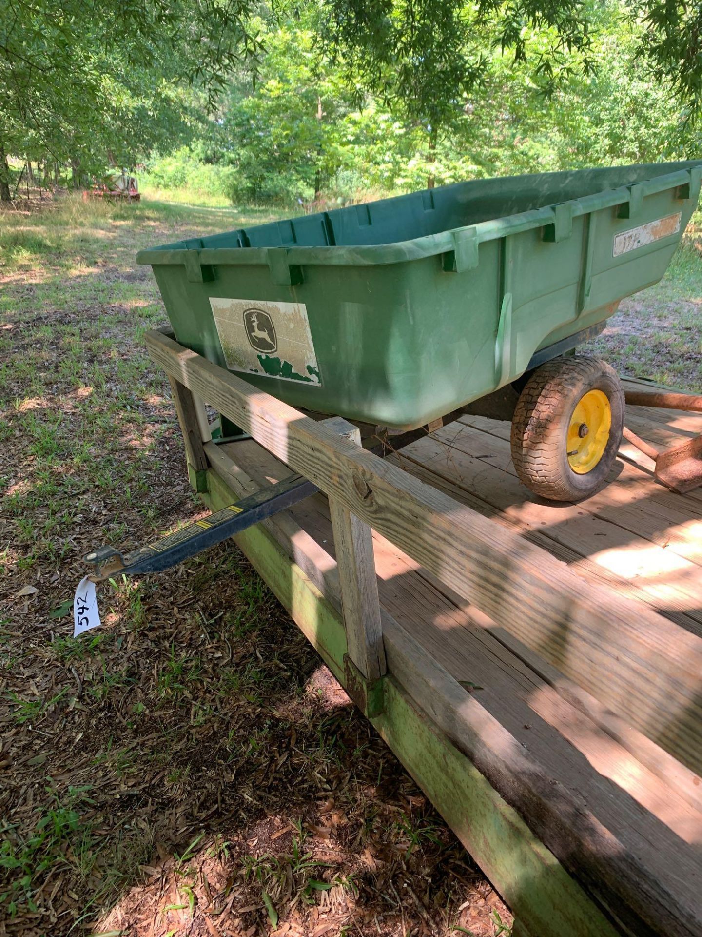 John Deere Yard Trailer