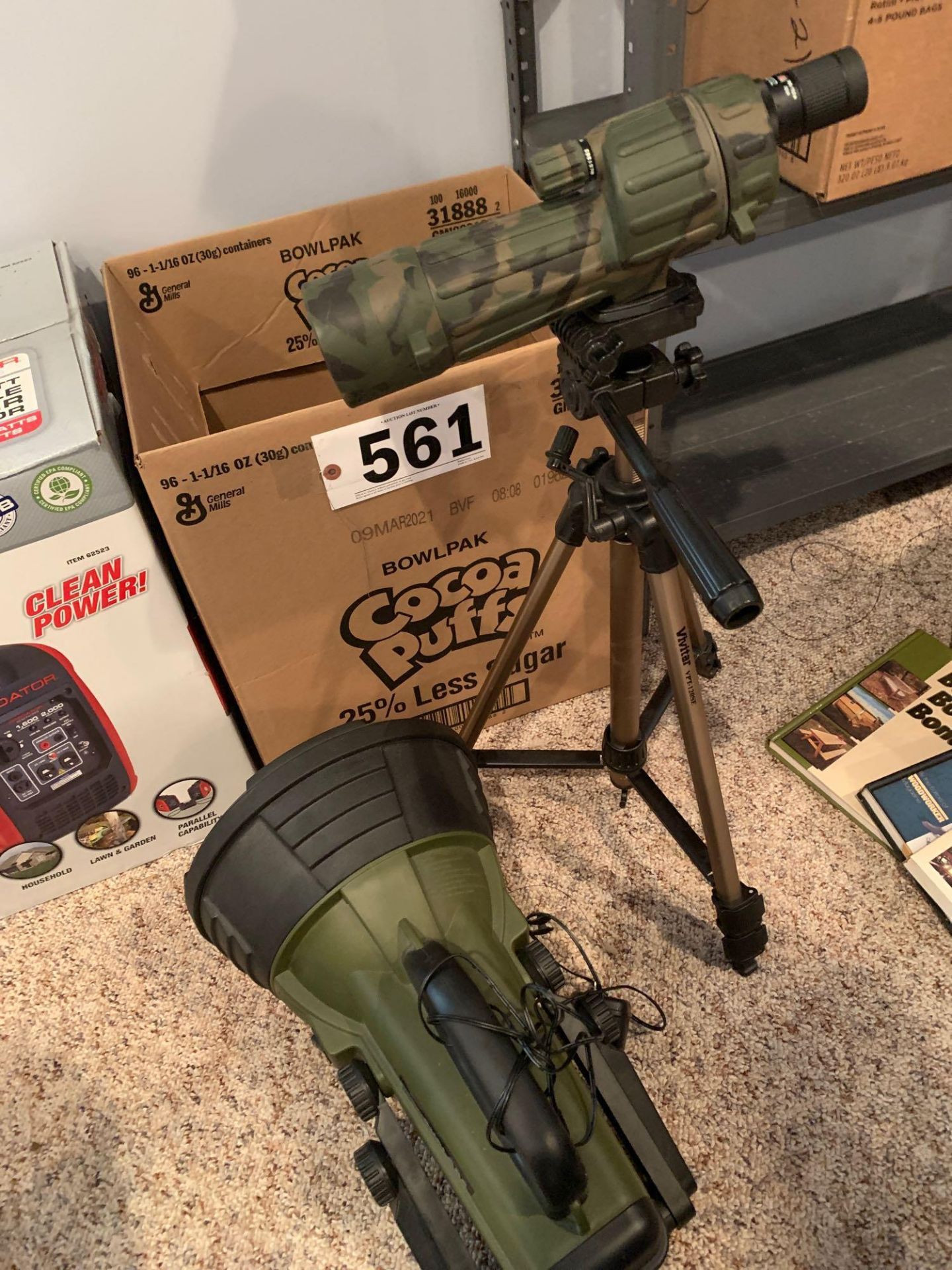 Cabela's Spotting Scope No.51382 on Stand, Cyclops