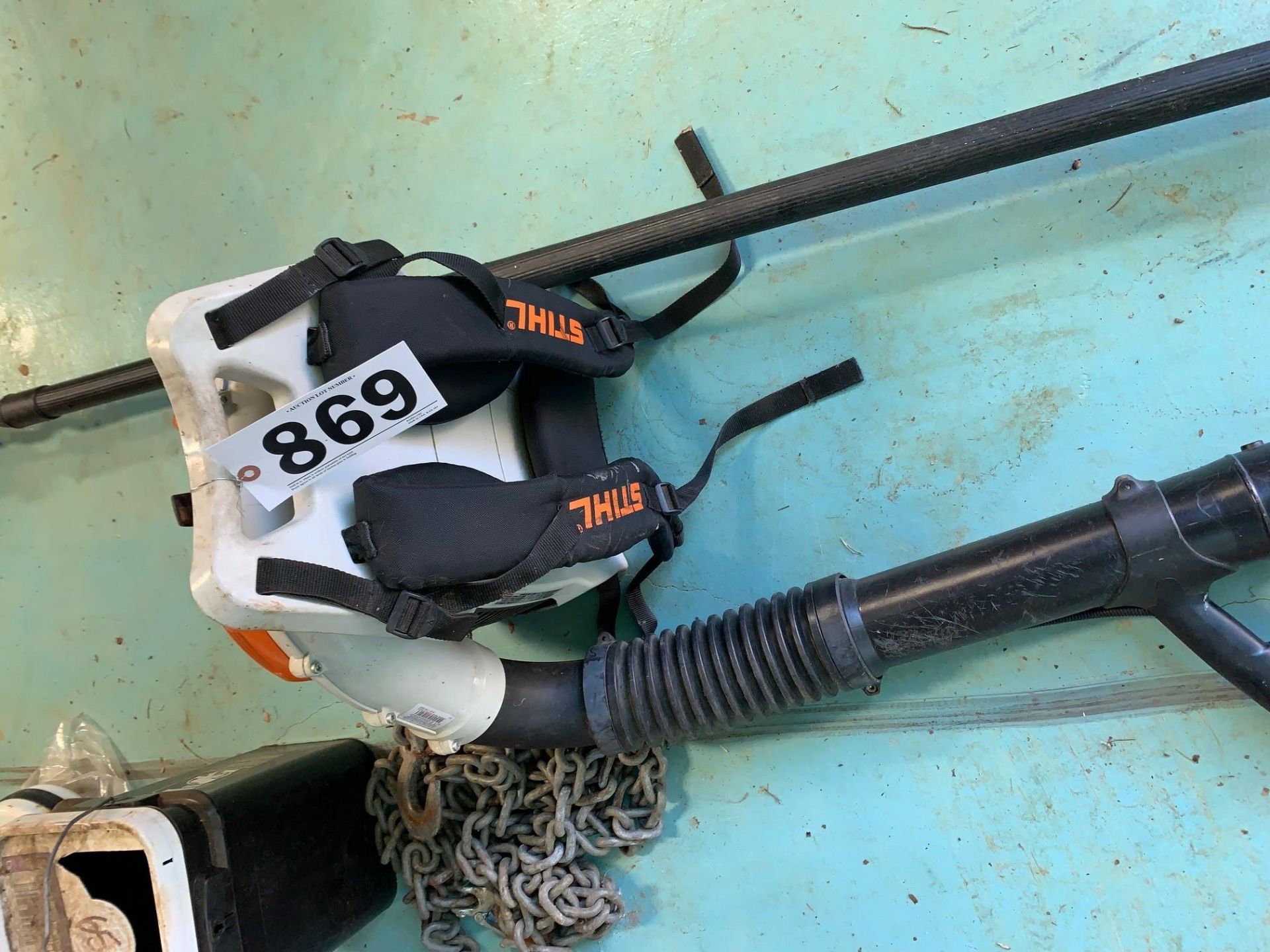 Stihl BR600 Blower (Running)