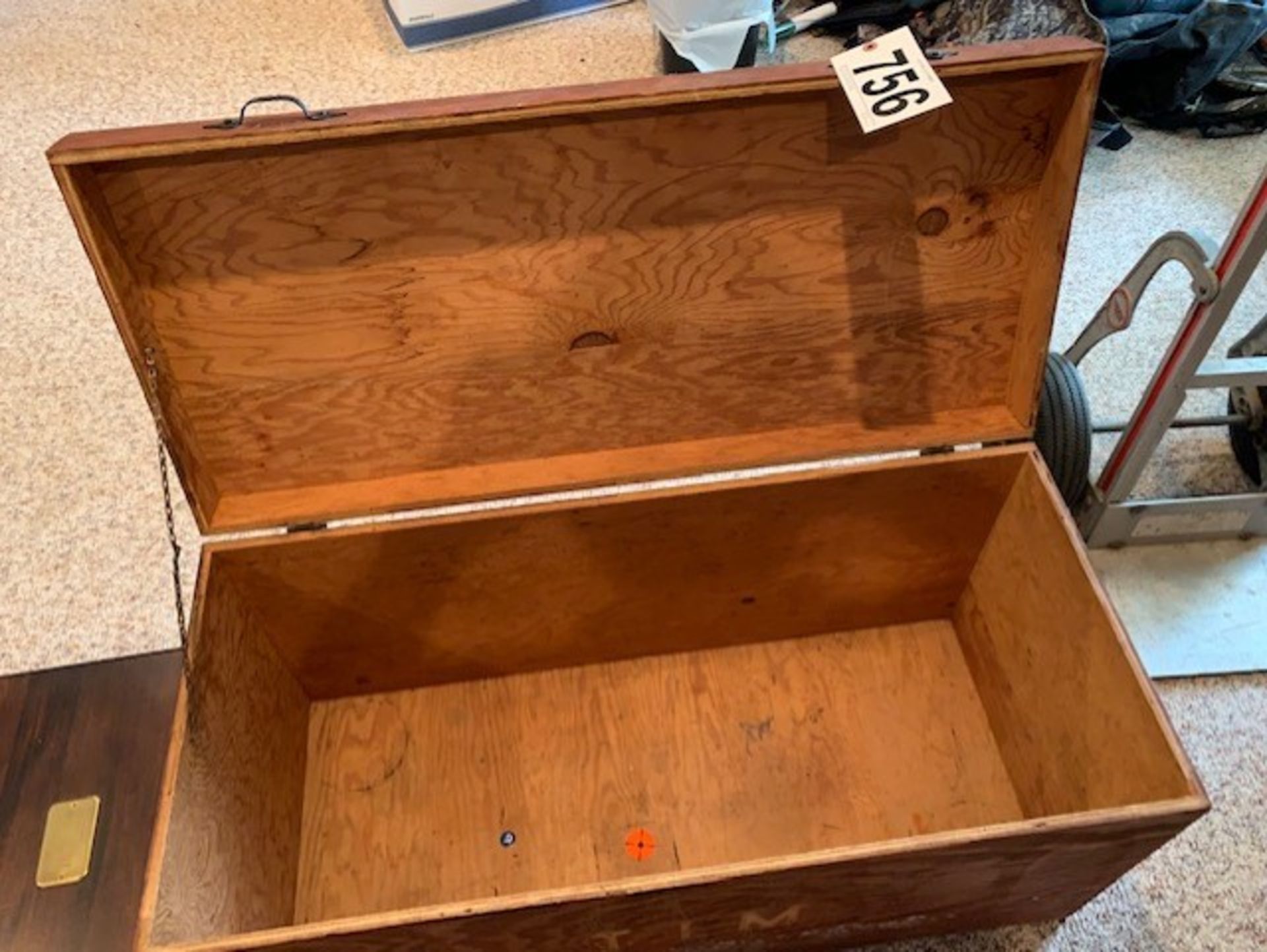 Wooden Toy Box - 38Wx17Dx18H