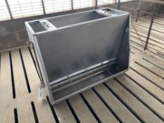 Stainless Steel Feeders - 40"Wx24"Dx32"H;