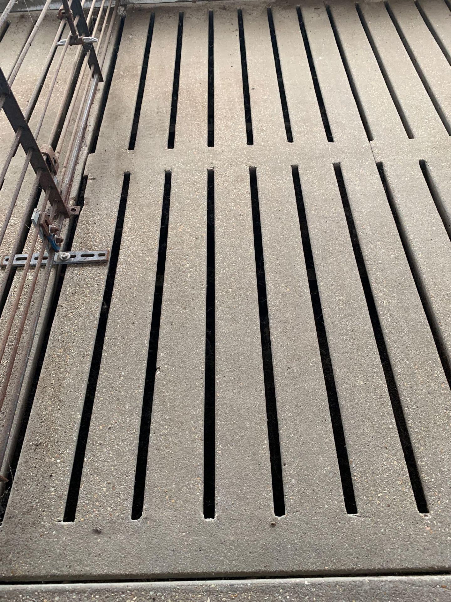 Concrete Slat Flooring - 4'Wx10'Lx4"Thick;