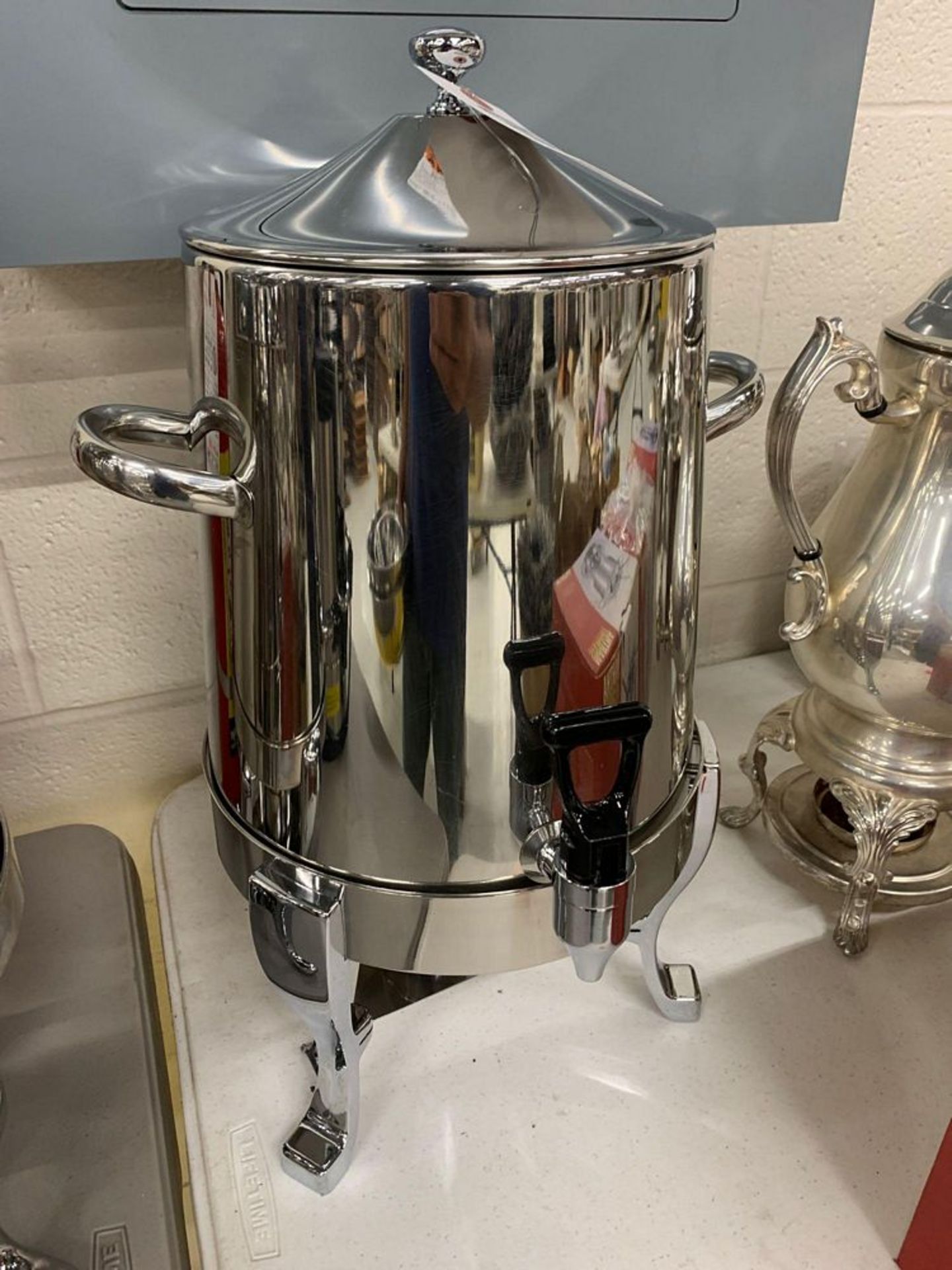 Coffee Urn - 20" (1); 26" (1) (Top Bent) - Image 2 of 4