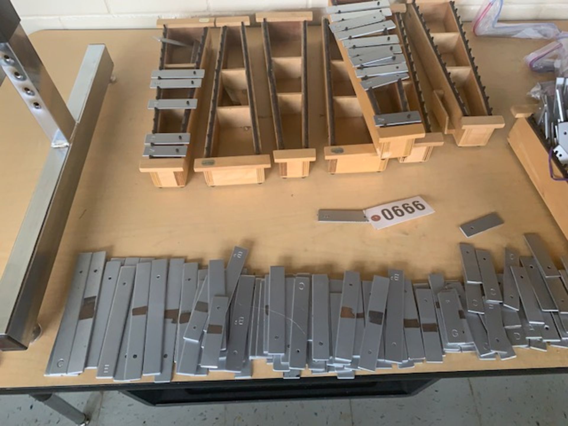 Lyons Xylophones, w/Metal Bars, Approx 6"Wx16"Lx3"H, No Mallets - Image 2 of 4