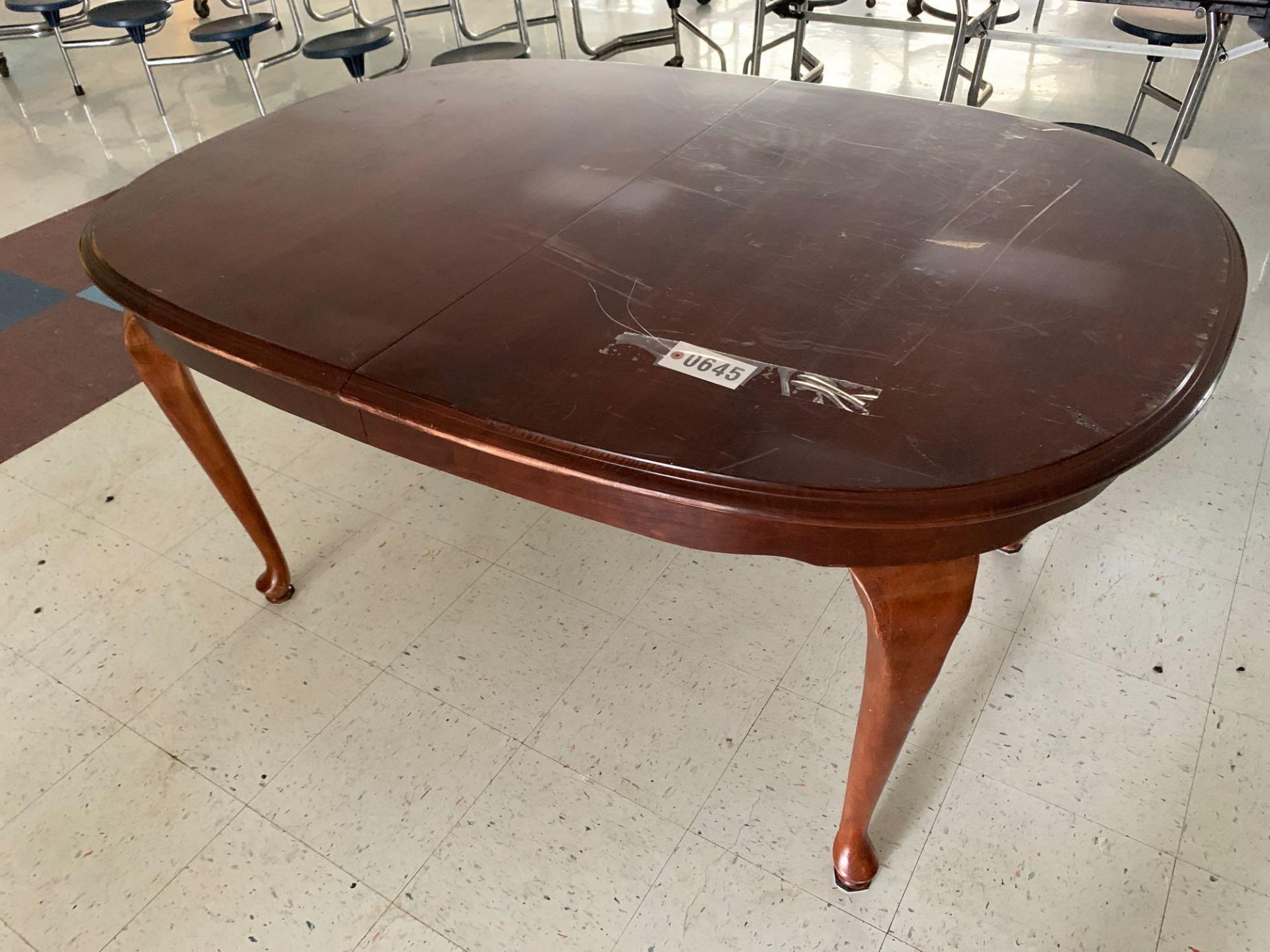 Wood Kitchen Table (Scratched on Top)